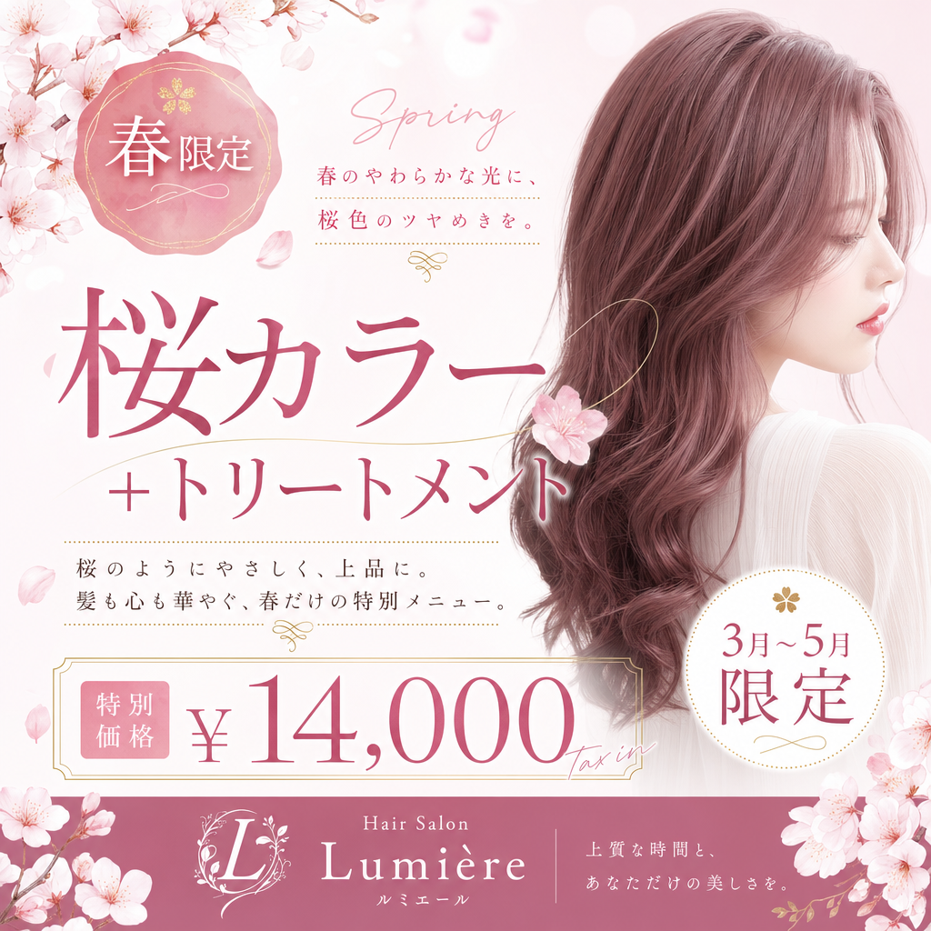 季節限定メニュー